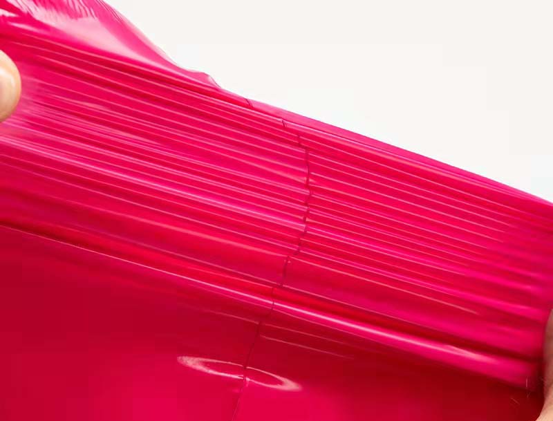 清苑玫红色快递袋-05